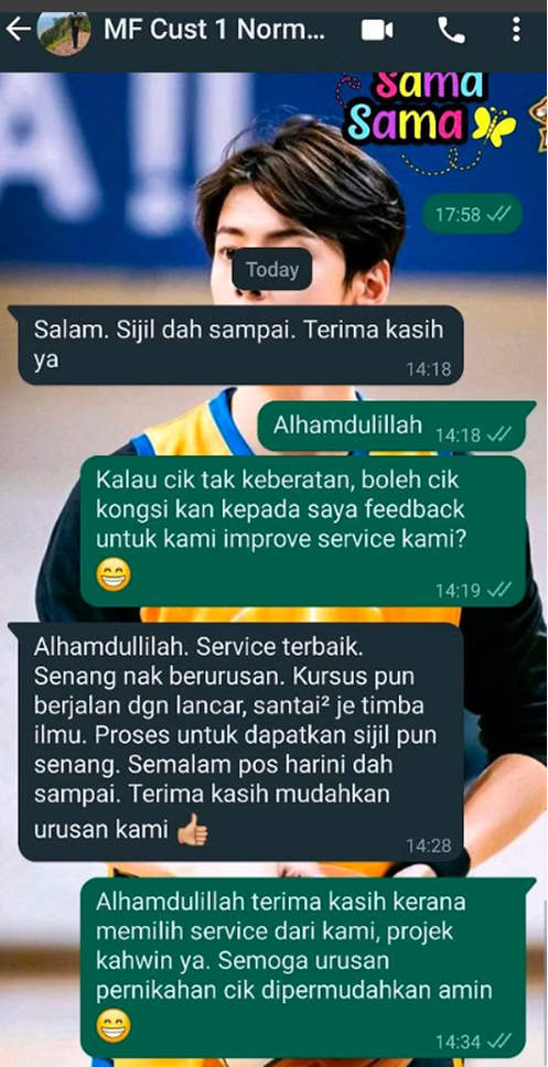 kursus kahwin pandan indah